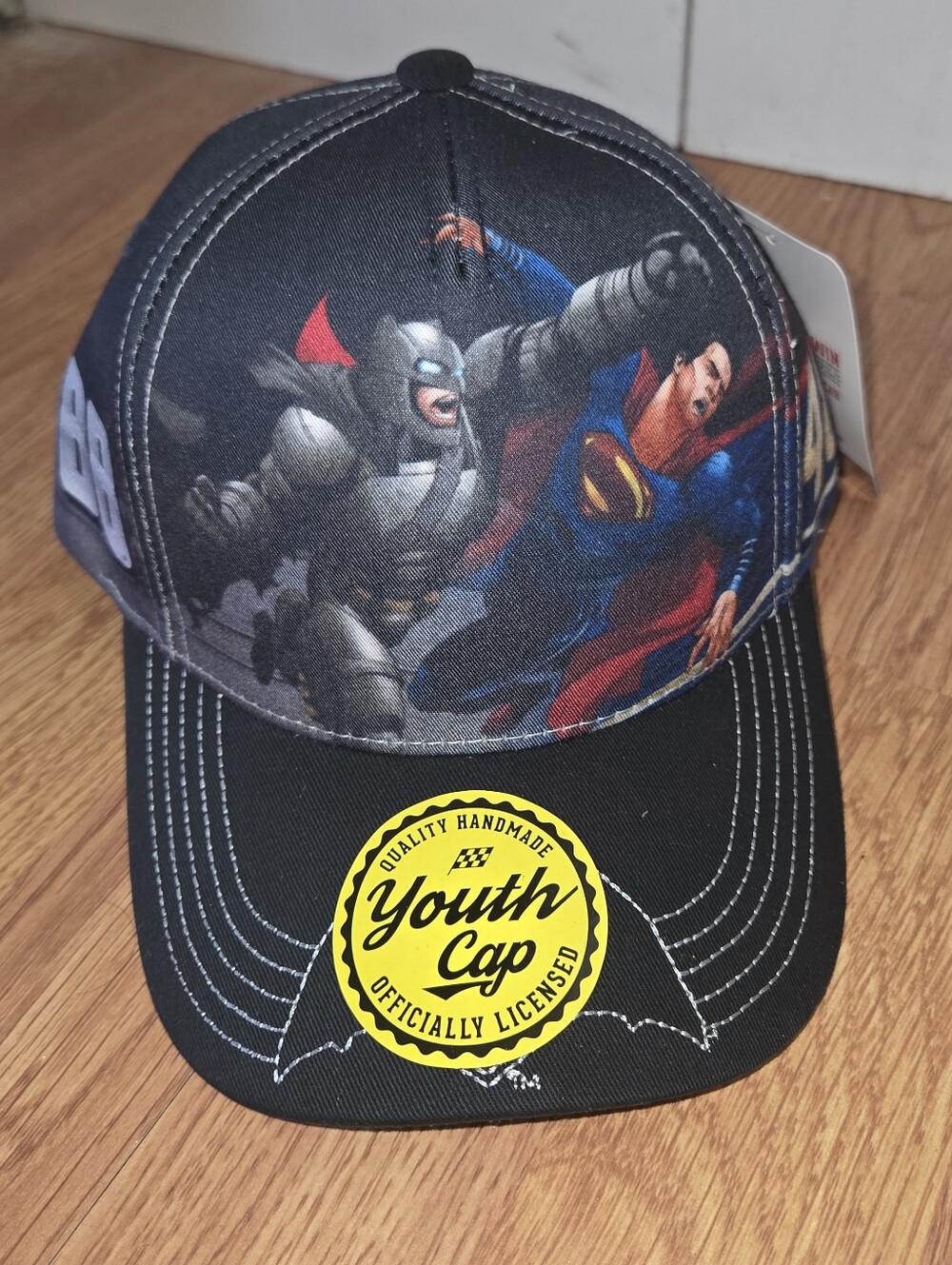Dale Jr #88 VS Jimmie Johnson #48 NASCAR Batman VS Superman Hat Cap Youth NWT